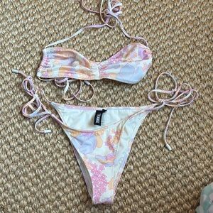 RARE TRIANGL BATHING SUIT